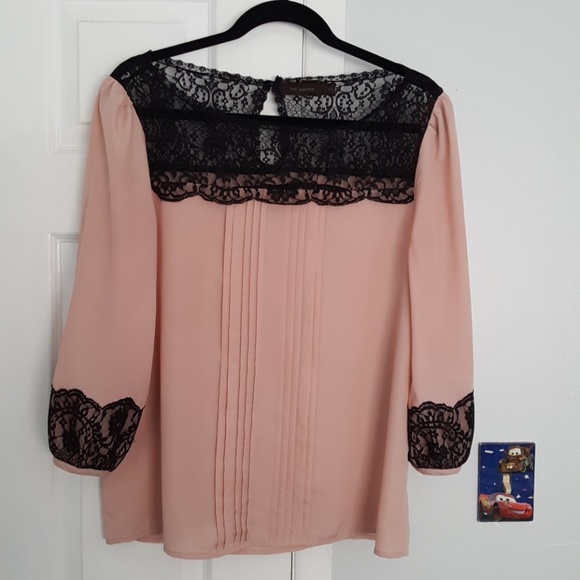 The Limited Tops - The Limited pretty semi sheer blouse